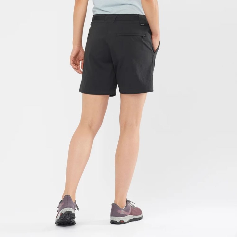 Salomon Outrack Women's Running Shorts Black | CA 75Q94